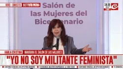 Cristina Kirchner: "Todo lo que Milei da como verdad absoluta no tiene conexión con la realidad"