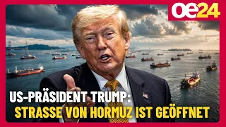 US President Trump: Strait of Hormuz is open