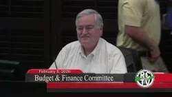 Budget and Finance Committee Meeting - February 5, 2026