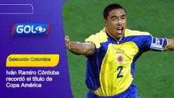 Iván Ramiro Córdoba recordó el título de Colombia en la Copa América 2001