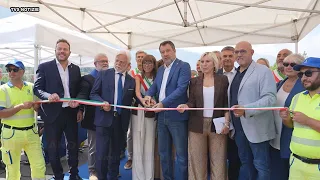 SS38 - Tirano Bypass Open: A new road for Valtellina, less traffic and more safety.