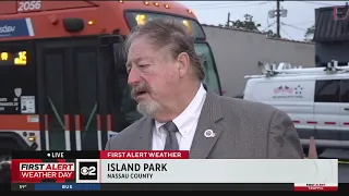 Island Park Mayor Michael McGinty on nor'easter's impact there