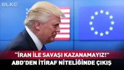 ABD'den İran İtirafı! "Savaşı Kazanamayız" #haber