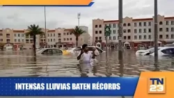 Intensas lluvias baten récords