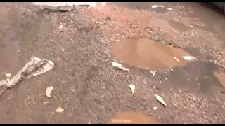 Residents report street in poor condition in San Lorenzo