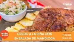 Cerdo a la piña con ensalada de mandioca | 01-12-25 | Mucho Gusto Cerdo a la piña con ensalada de mandioca | 01-12-25 | Mucho Gusto