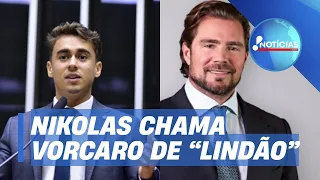 Audios reveal Nikolas Ferreira calling Vorcaro "handsome" and saying he wants to be closer to him