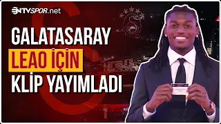 Galatasaray'dan Leao İçin Drone Gösterisi | NTV Spor