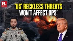 Тегеран отвечает на угрозы Трампа на фоне войны, заявляя: «Иранские войска наносят ответный удар,... Тегеран отвечает на угрозы Трампа на фоне войны, заявляя: «Иранские войска наносят ответный удар,...