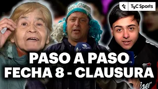 THE REACTION of RIVER, VÉLEZ, SAN LORENZO FANS AND MORE | PASO A PASO - MATCHDAY 8 - CLAUSURA 🔥🗣️