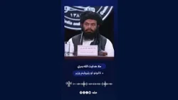 د ښوراندام د سمنټو کارخونې د پرانیستې مراسمو کې د کانونو او پټرولیم وزیر ملا هدایت الله بدري وینا