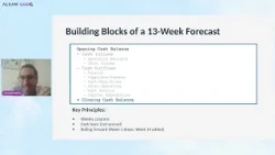 How to build a 13 week cash flow forecast