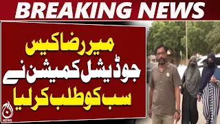 Mir Raza Case | Judicial Commission Begins Proceedings | Justice Umar Sial - Aaj News