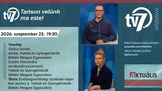 Aktuális - Esélyegyenlőségi szakmai napokat rendez a  Vakok és Gyengénlátók Egyesülete - 2026.09.23.