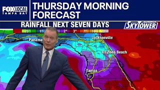 Tampa weather | Thursday morning forecast