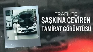 Seyir halindeki araçta tamirat
