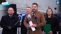 Oficjalne otwarcie podziemnego przejazdu w Krzyszkowicach [KONFERENCJA PRASOWA]