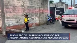 Capturan a sospechoso de la muerte de dos mujeres en la zona 6 de Mixco