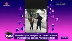 Ricardo Arjona gifted a car to the friend who inspired his song “Historia de taxi”! - La Bomba