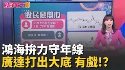 鴻海拚力守年線! 廣達打出大底 ODM三月營收繳出漂亮成績 外資回頭就有戲!?友達切入CPO 專家:恐是短線題材【股民最大黨-股民最關心】│主播 張懷慈│#股民最大黨 20260409│三立iNEWS 鴻海拚力守年線! 廣達打出大底 ODM三月營收繳出漂亮成績 外資回頭就有戲!?友達切入CPO 專家:恐是短線題材【股民最大黨-股民最關心】│主播 張懷慈│#股民最大黨 20260409│三立iNEWS