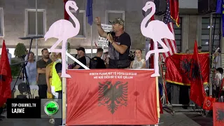 Top Channel/ Protestuesit në ditën 92-të të tubimit: Do rezistojmë deri në largimin e qeverisë