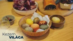 Tojásfestés természetes anyagokkal – Mozaik