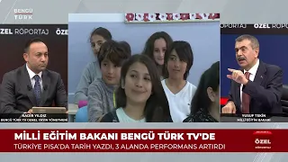 Minister of National Education Yusuf Tekin Answers Questions from Bengü Türk TV Editor-in-Chief K...