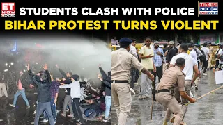 Patna Erupts! Bihar Students Clash With Police As Protest Turns Violent | Shocking Visuals | ET Now