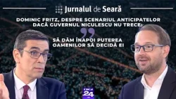 Jurnalul de seară. Dominic Fritz, despre scenariul anticipatelor dacă Guvernul Niculescu nu trece