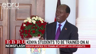 CS William Kabogo Calls for Kenya-China Partnership to Train Youths in AI Skills. #ebrunews