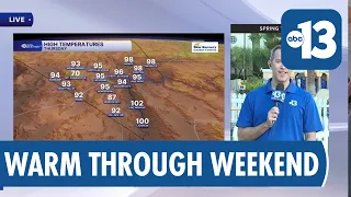Above-Average Warmth Expected in Las Vegas Through Saturday