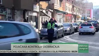 Uprava saobraćajne policije sprovodi pojačanu kontrolu vozača i autobusa