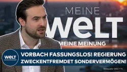 MEINUNG: „Immenser Vertrauensverlust!“ – Merz-Regierung zweckentfremdet Sondervermögen!