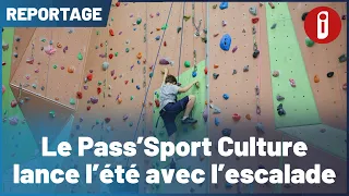 Pass'Sport Culture kicks off the summer with rock climbing