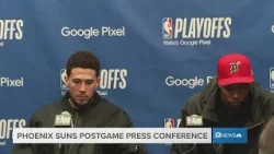 Suns players talk after loss to Timberwolves