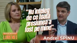 Podcastul Lorenei #27 Andrei Spînu:  - 20 de kg, controverse în mandat, greșelile PAS, afaceri