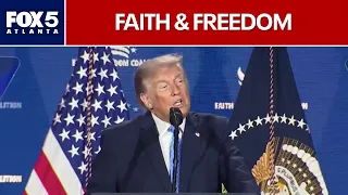 Trump makes defiant return to Washington Hilton | FOX 5 News