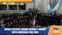 Arévalo presenta segundo informe y anuncia metas ambiciosas para 2026