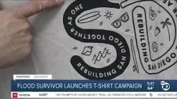 Flood survivor launches T-shirt campaign