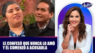 Le confesó que nunca lo amó y él comenzó a acosarla | Andrea