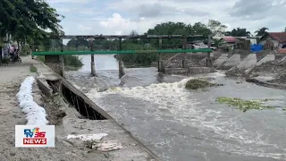 Bahagi ng slope protection sa Magalang, nasira | CLTV36 News Clip