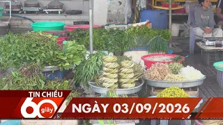 60 Seconds Evening News - 09/03/2026 | HTV News