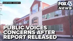 Amid new report, Harford County residents address controversy at school board meeting