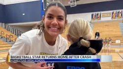 Homestead basketball star back home after spinal surgery, expected to make full recovery