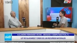 Fernández Vecino advirtió sobre una “regresión ambiental” en la reforma de la Ley de Glaciares