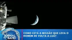 Veja como está a viagem que leva o homem de volta à lua | Jornal da Band Veja como está a viagem que leva o homem de volta à lua | Jornal da Band
