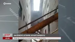 Incêndio atinge apartamento em Abreu e Lima na manhã desta terça (06/01) | #NovaGeral | TV NOVA