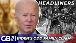 Was Joe Biden's uncle 'EATEN by cannibals'?! - President makes questionable family claim