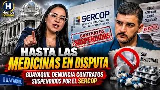 NO HAY DINERO NI PARA MEDICINAS NI BACHEO! DESTAPAN EL BOICOT DEL SERCOP CONTRA AQUILES ÁLVAREZ