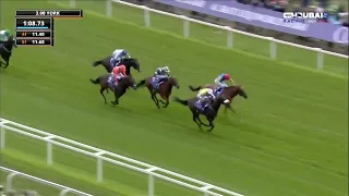Arapaho Gold🏇 ridden by jockey Connor Beasley.. wins the third race at the Ebor Festival in York